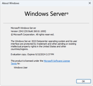 Windows Server 2025 build 26010.1000 - BetaWiki