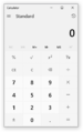 Standard calculator
