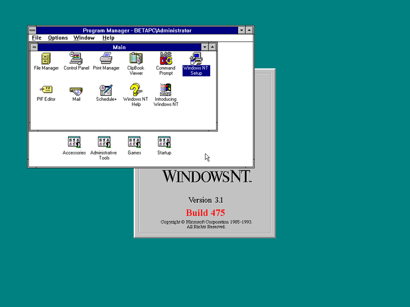 File:WindowsNT3.1-3.1.475-Desktop.png
