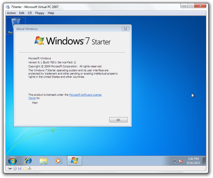 File:Windows 7 Starter - Microsoft Virtual PC 2007.png