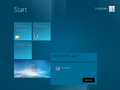 Uninstall desktop option on the Start screen