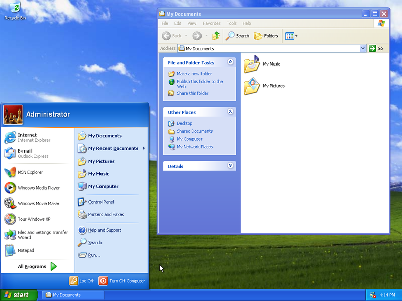 File:WindowsXP-5.1.2600rtm-blstartmenu.png