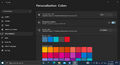 Color Personalization, dark mode.