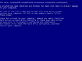 System crash in Windows XP build 2474