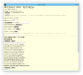 AddressWell Test App