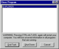 Close Program in Windows 95 build 180