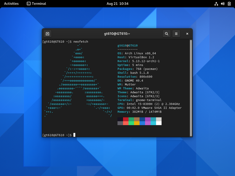 File:Arch Linux with GNOME.png