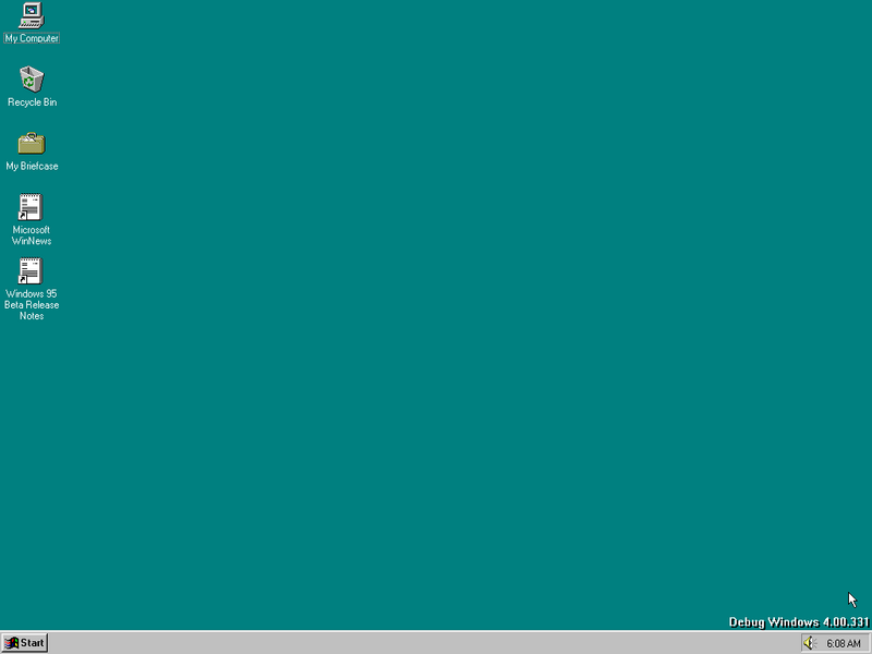 File:Windows95-4.00.331-Debug-Desktop.png