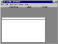 Cardfile in Windows 95 build 73f