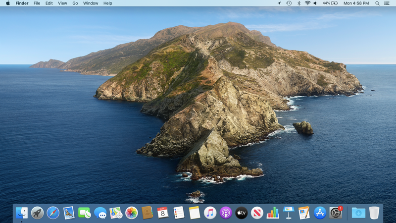 File:MacOS 10.15 19A583 Desktop.png