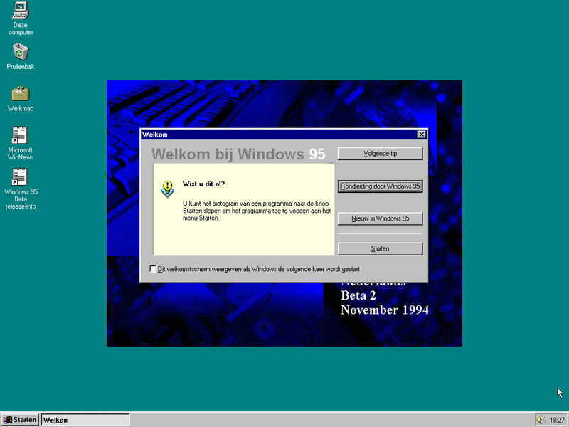 File:Windows95-4.00.222-NED-Welcome.png