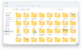 Folder previews in File Explorer
