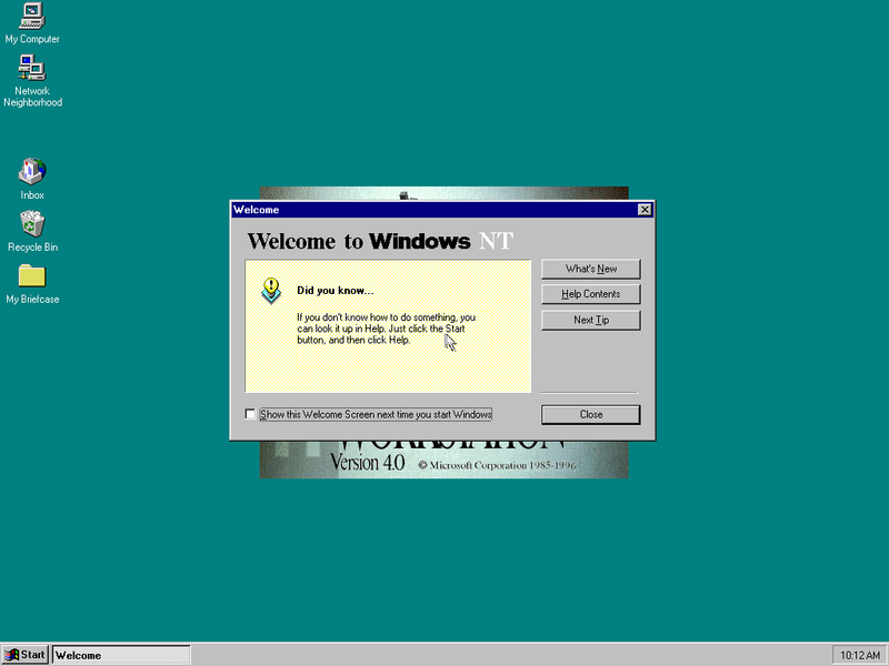 File:WindowsNT4-4.0.1227-FirstBoot.png