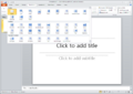 Microsoft PowerPoint (Silver) - New transition effects