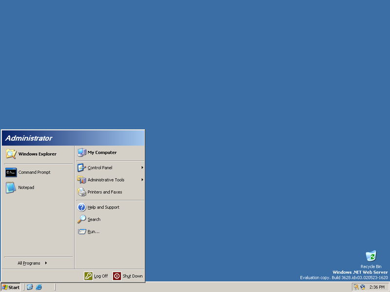 File:Windows-Server-2003-Build-3628-Start-Menu.png