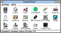 Control Panel in Windows 3.0 with Multimedia Extensions 1.0