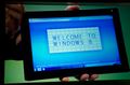 Early Internet Explorer 10 on NVIDIA Tegra-based tablet (still branded as IE9)