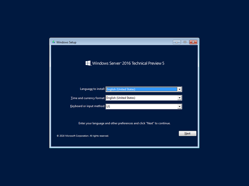 File:WindowsServer2016 build 14324-Setup.png