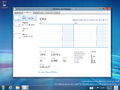 Task Manager with the merged Performance Dashboard in Windows 8 Windows 8 build 7997