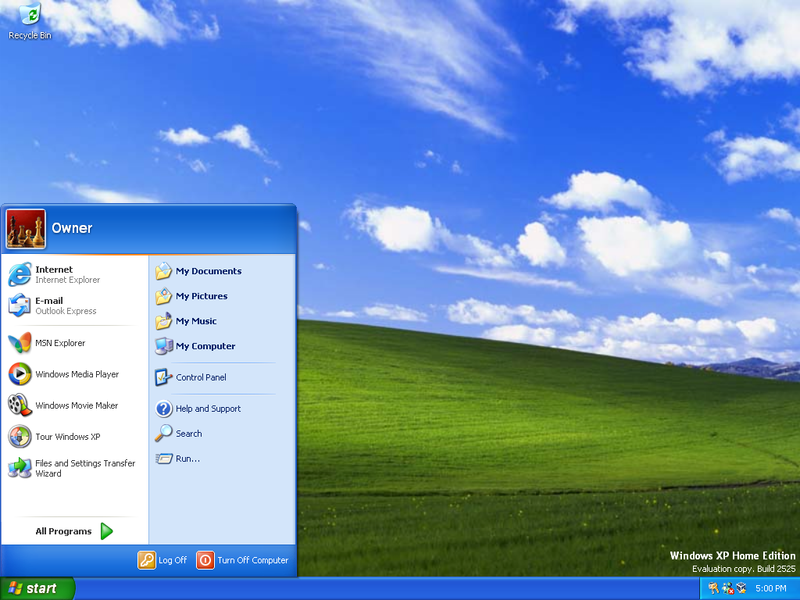 File:Windows-XP-Build-2525-Start-Menu.png