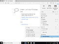 Microsoft Edge - Settings menu - Help and feedback