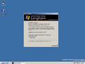 Desktop with winver (Windows Classic theme)