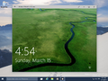 Windows Default Lock Screen app