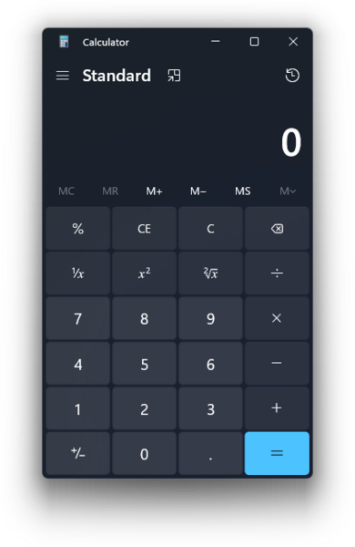 File:Windows11-Calculator-StandardDark.png