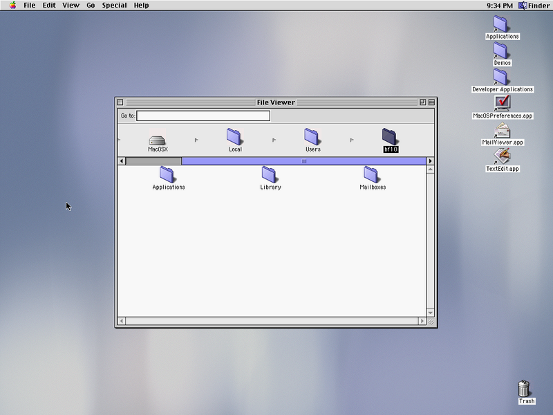 File:MacOS-10.0-DP2-FirstBoot.png