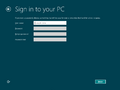 Sign in to your PC