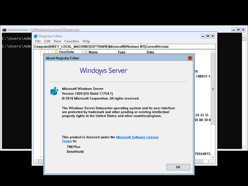 File:Windows Server v1809-10.0.17754.1-Version.png