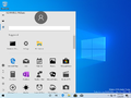 Start menu in Windows 10 build 18946