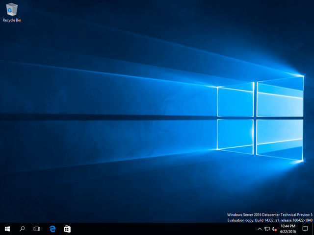 Windows Server 2016 Build 14332 - BetaWiki