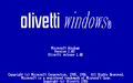 Olivetti OEM boot screen