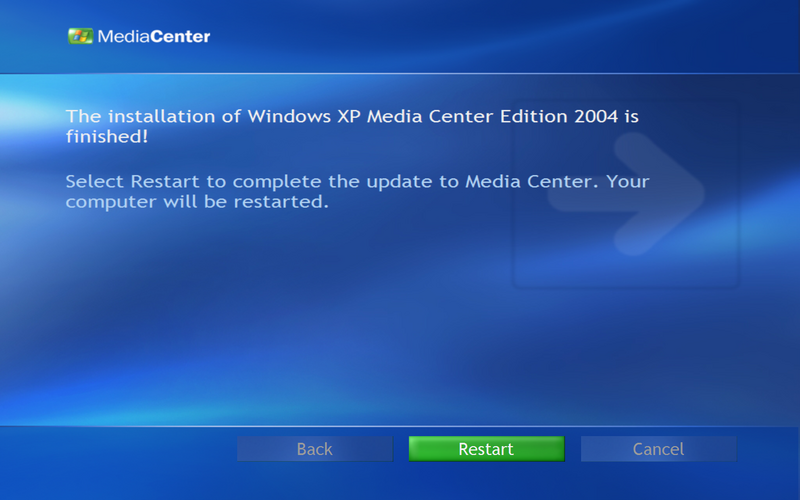 File:WindowsMediaCenter2004-UpgradeFinished.png
