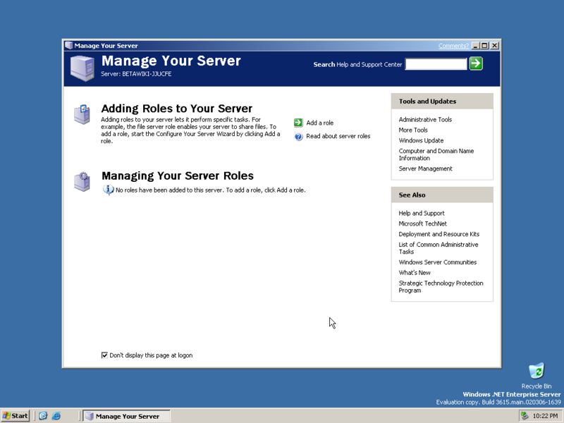 File:WindowsServer2003-5.1.3615.0-FirstBoot.png