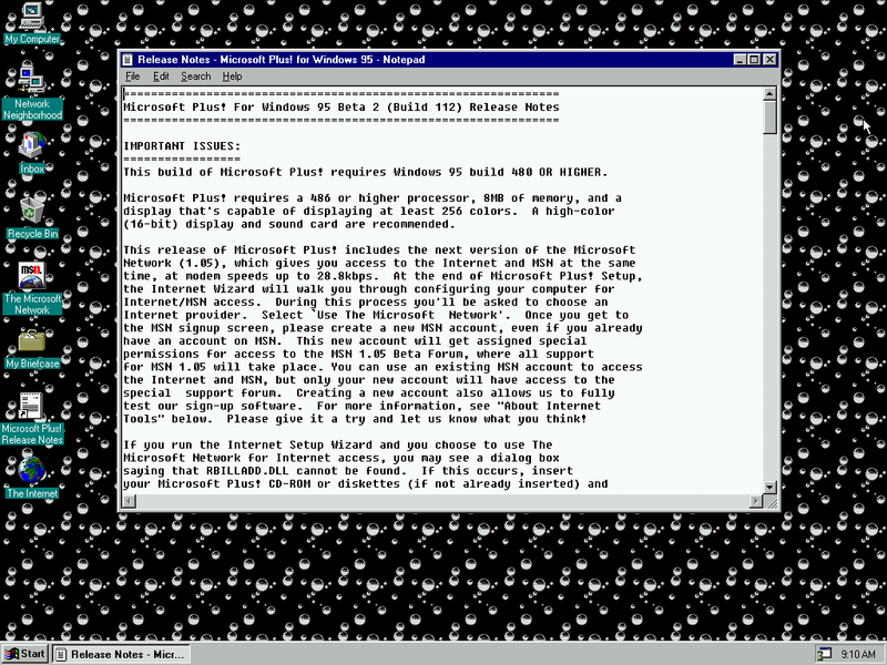 File:MicrosoftPlus-4.40.112-Notes.png