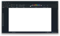 Paint in Windows 11 2024 Update (dark theme)