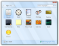 Gadget Gallery in Windows Vista RTM