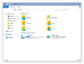 File Explorer with new icons.