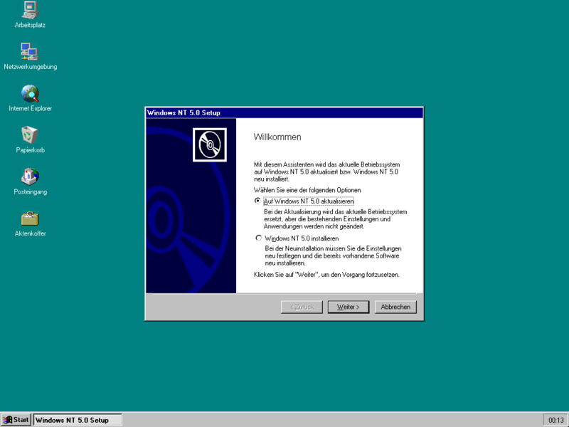 File:Windows2000-5.0.1877-GermanUpgradeSetup1.png
