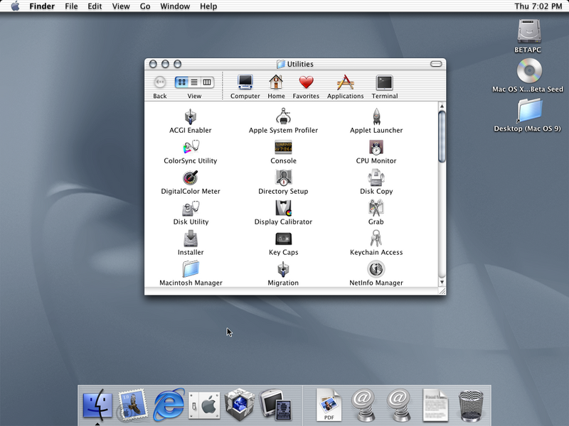 File:MacOS-10.0-1P2-FirstBoot.png