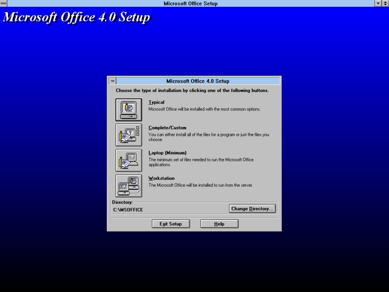 File:Microsoft Office 4.0 Setup 3.png