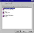 WinHelp in Windows NT 4.0