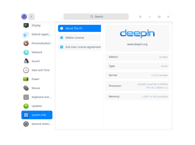 File:Deepin V20 beta about.png