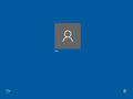 Windows 8.1 login screen