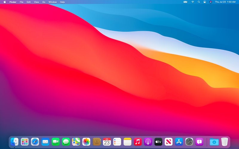 File:MacOS 11 20A5323l Desktop.png