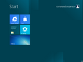 Start screen