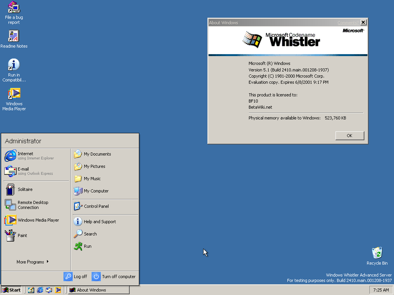 File:WindowsServer2003-5.1.2410-Start.png
