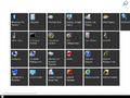 Start screen in Windows 8 build 7850